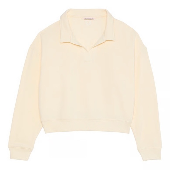 Victoria's Secret Cream V-Neck Sweater - Picture 3 of 4